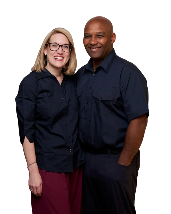 Daren and Tiffany Louison, owners of VAM Building Inspections, serving Mornington Peninsula and Frankston